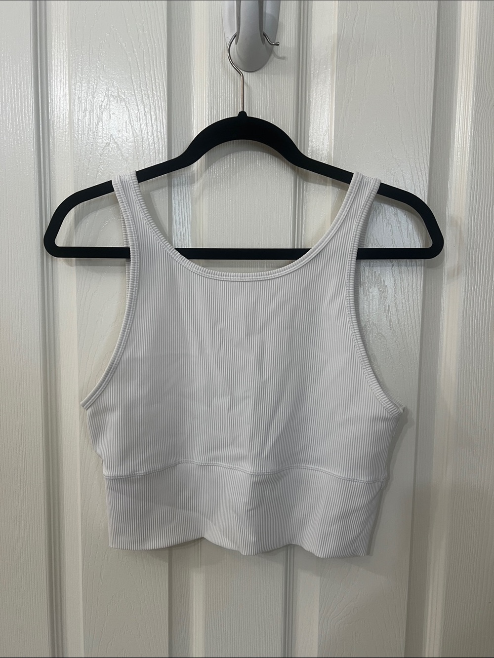 Lululemon Power Pivot Tank Top (Ribbed version)  band across 15 1/2”.